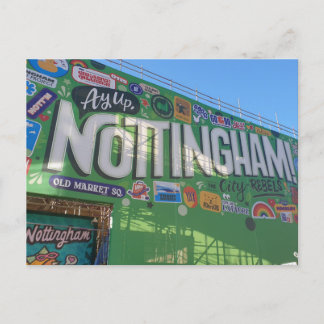 Upp med Nottingham! Vykort