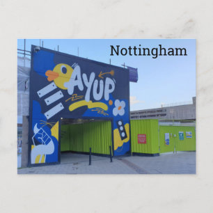 Upp med Nottingham! Vykort