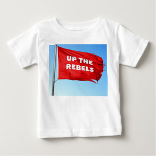 Upp med rebellerna temat Baby T-Shirt