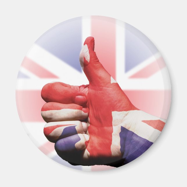 Upp med tummarna! magnet (Framsidan)