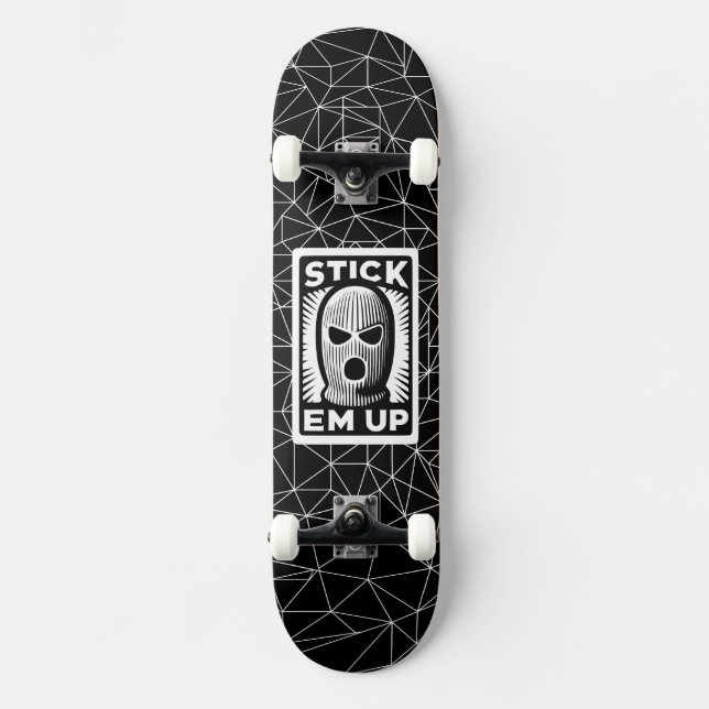 Upp Mini Skateboard Bräda 18,5 Cm (Framsida)