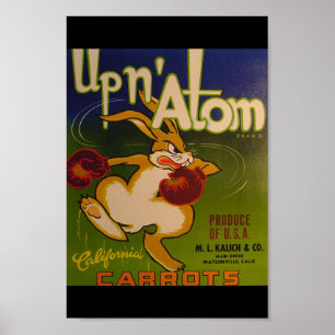 Upp N Atom Poster