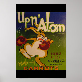 Upp N Atom Poster