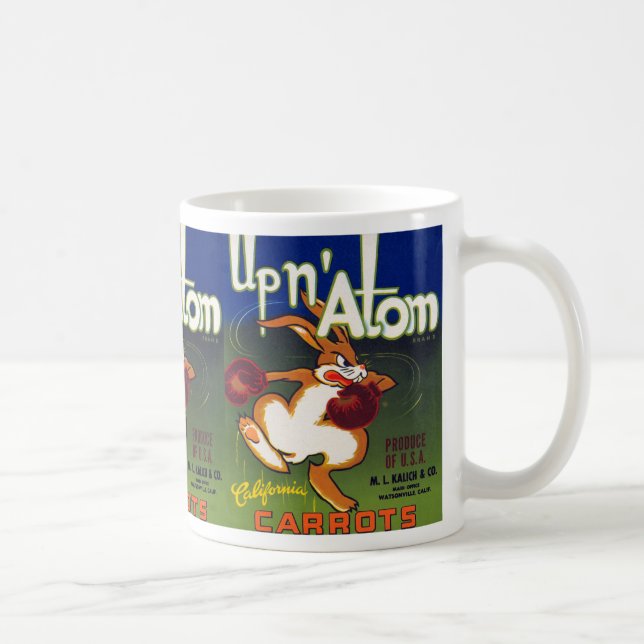 Upp n'Atom California Carrots Kaffemugg (Höger)
