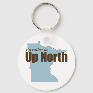 Upp norden - Minnesota Nyckelring