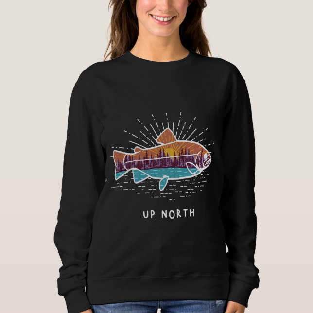 Upp Nordfisk T Shirt (Framsida)