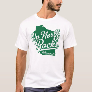 Upp norr stenar tee shirt