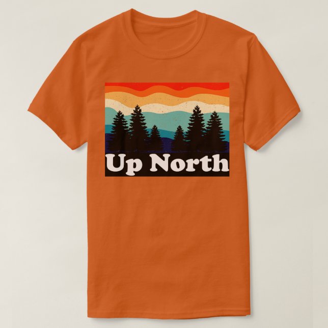 Upp norrut t shirt (Design framsida)