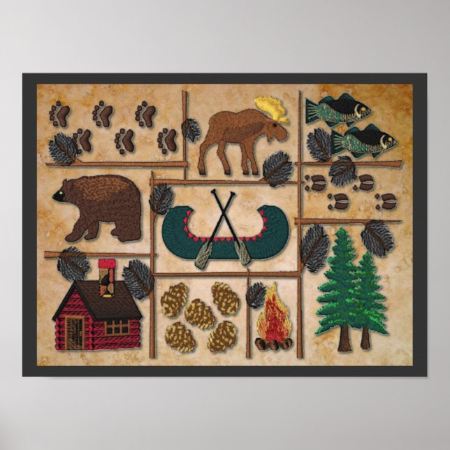 Upp North Cabin Fever Poster (Framsidan)