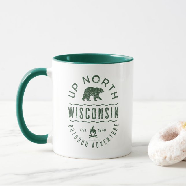 Upp North Wisconsin Mugg (Med munk)