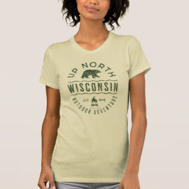 Upp North Wisconsin T Shirt