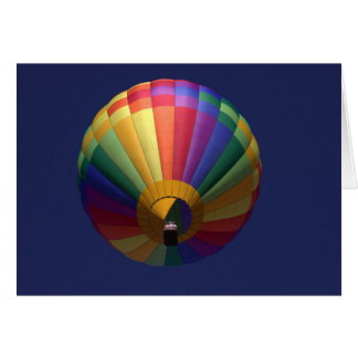 Upp och bort hälsningskort