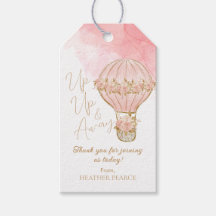 Upp och bort Ro Luftballong Baby Shower