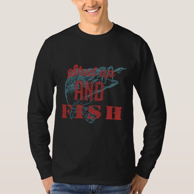 Upp och fisk t shirt (Framsida)