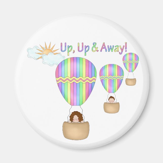 Upp och iväg! magnet (Framsidan)