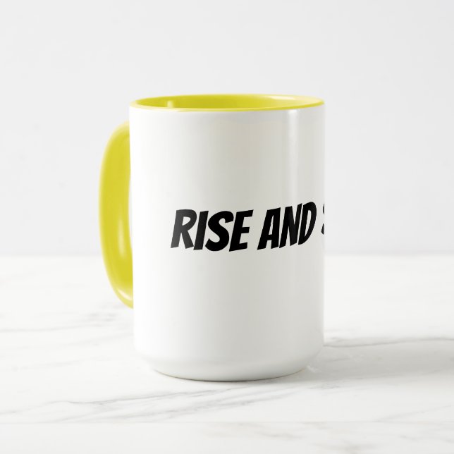 upp och lys mugg (Framsida vänster)