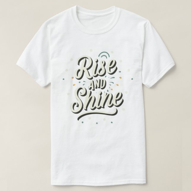 Upp och lys t shirt (Design framsida)