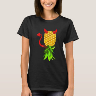 Upp och ned Manar av ananas Swinger Kvinnor T Shirt