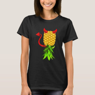 Upp och ned Manar av ananas Swinger Kvinnor T Shirt