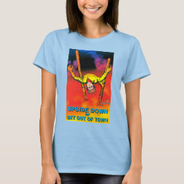 UPP OCH NED? T SHIRT