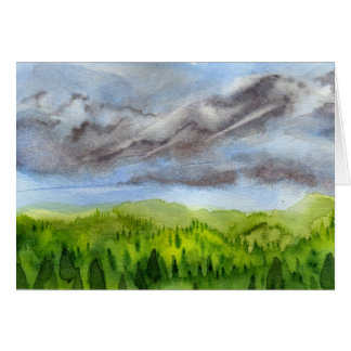 Upp ovanför mitt huvud nr 1 hälsningskort