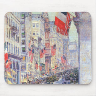 Upp på Avenue från 34th Street, maj 1917 av Hassam Musmatta