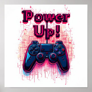 Upp! Spelkontroll Poster