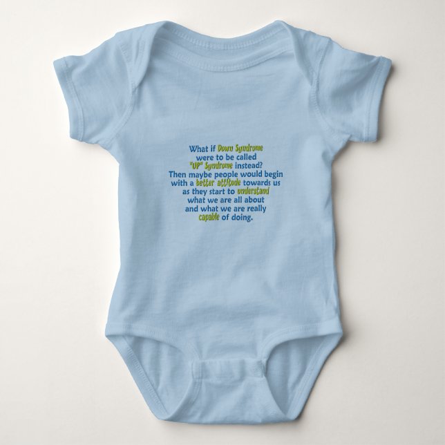 "UPP" syndrom Tee Shirt (Framsida)