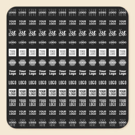 Upp till 12 olika Logotyper eller Bilder som har ö Fyrkantigt Klistermärke