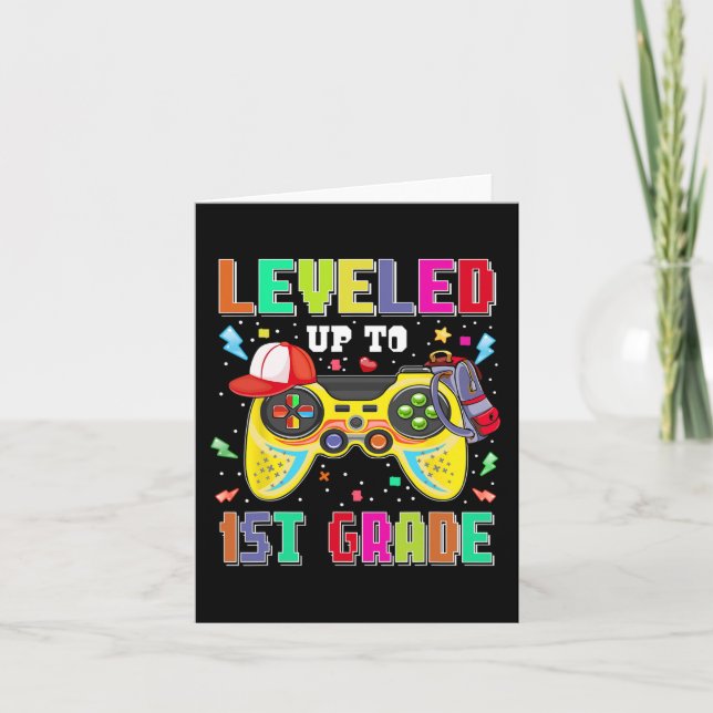 Upp till 1:a Klass-spelarens första dagars tur Kort (Framsida)