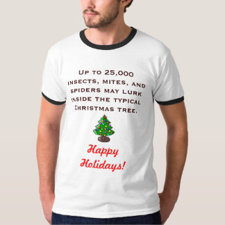 Upp till 25.000 insekter, kvalsterar och spindlar… t-shirt