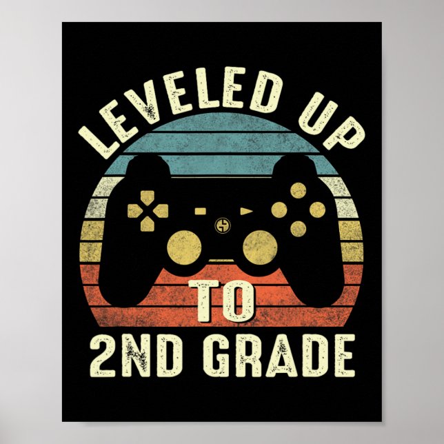 Upp till 2:a OS-boxen i Klass Back to school Poster (Framsidan)