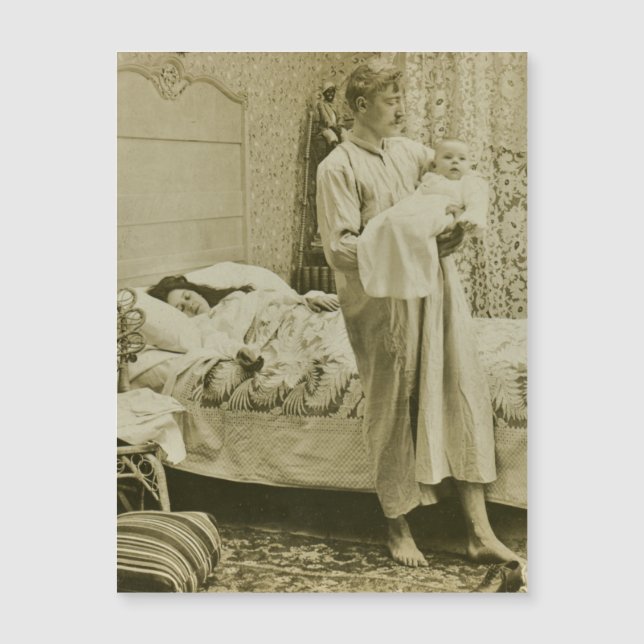 Upp till 3 000 Ny pappa-Vintagens stereovy (Framsida)