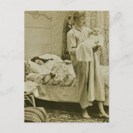 Upp till 3 000 Ny pappa-Vintagens stereovy Vykort