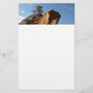 Upp till Angels Landing i Zion National Park Brevpapper