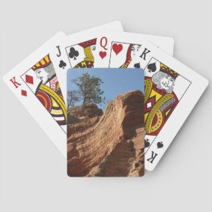 Upp till Angels Landing i Zion National Park Casinokort