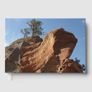 Upp till Angels Landing i Zion National Park Gästböcker