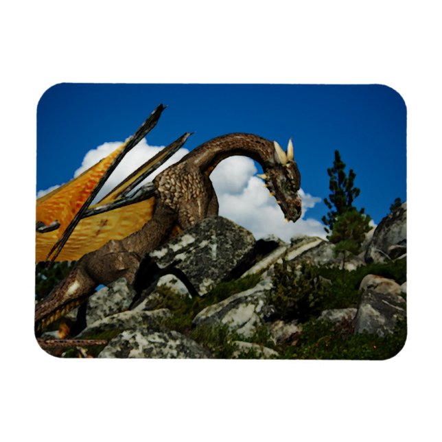 Upp till Backe vinylmagnet Magnet (Horisontell)