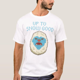 Upp till bra Yetiskjorta för snö T Shirt