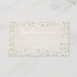 Upp till Clouds Baby Shower Bokar för Baby Card Tilläggskort