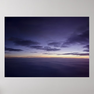 Upp till himlen: Vacker soluppgång Poster