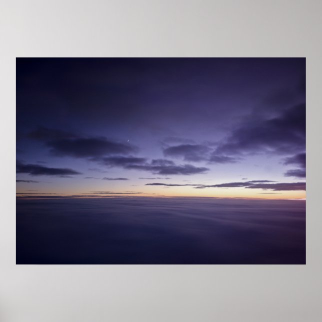 Upp till himlen: Vacker soluppgång Poster (Framsidan)
