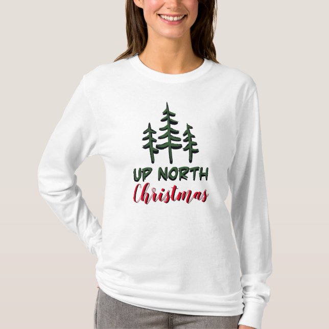 Upp till Nordjul | evergreps T Shirt (Framsida)