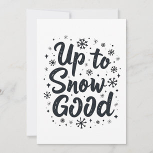 Upp till snö bra rolig vinter snöflinga jul spara datumet
