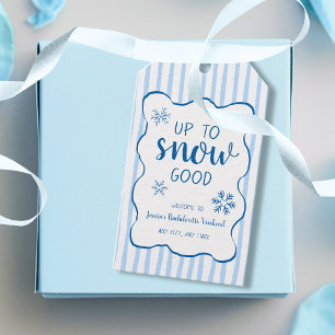 Upp till snö god vinter snöflinga möhippa presentetikett