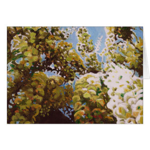 Upp till wisteria 2011 hälsningskort