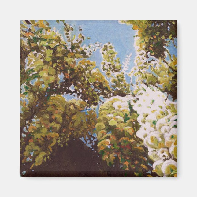 Upp till wisteria 2011 magnet (Framsidan)