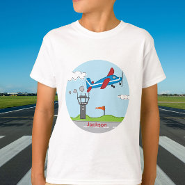 Upp, upp och bort! Cute Airplan for Little Pilot N T Shirt