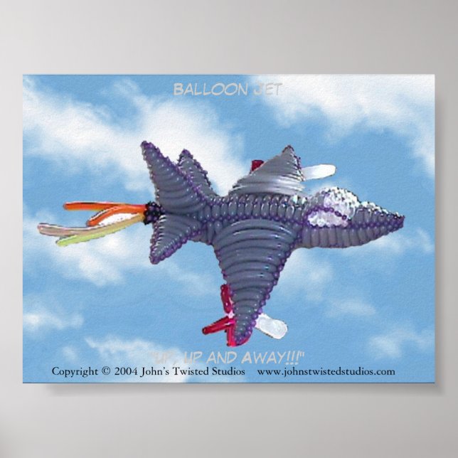 Upp, upp och bort!!!! poster (Framsidan)