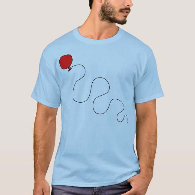 Upp upp, och bort tee shirt (Framsida)